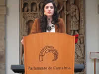 Thalia Jimenez representante de juventudes gitanas